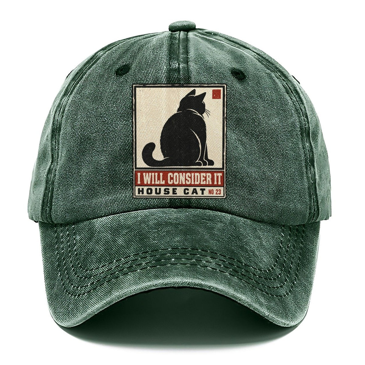I Will Consider It Neko Says No Classic Cap – Forest Mist