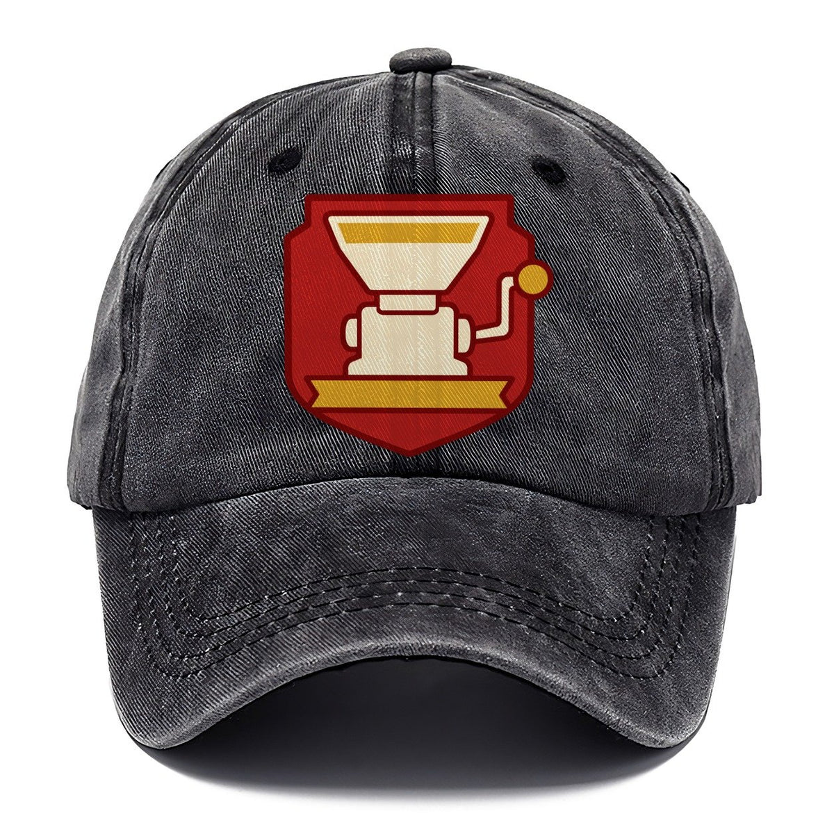 Grain Mill Crest Classic Cap – Graphite