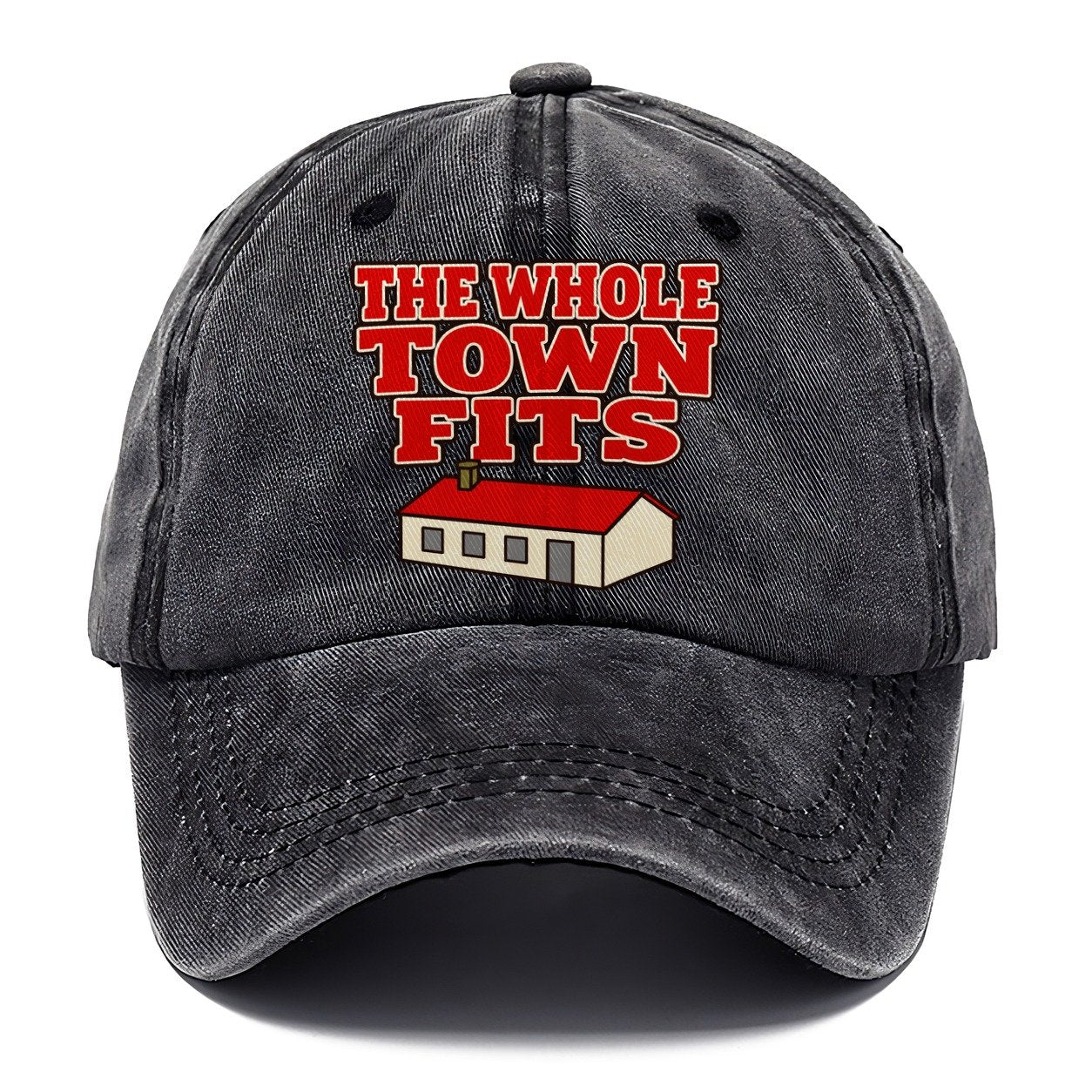 The Whole Town Fits Model Railways Classic Cap – Graphite