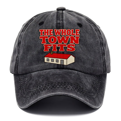 The Whole Town Fits Model Railways Classic Cap – Graphite