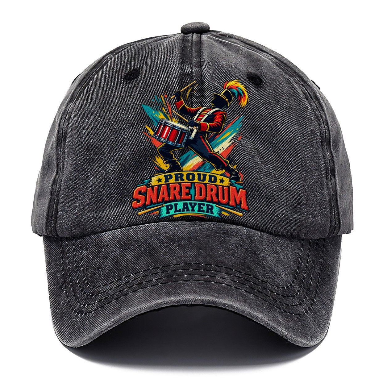 Proud Snare Drum Player Music Instruments Classic Cap – Graphite