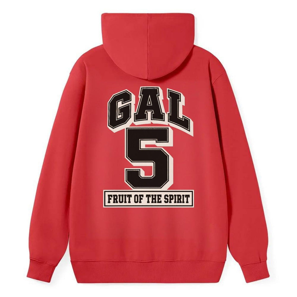 Galatians 5 Varsity Chapel Varsity Classic Pullover Hoodie – Red