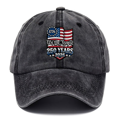 We The People Flag Classic Cap – Graphite