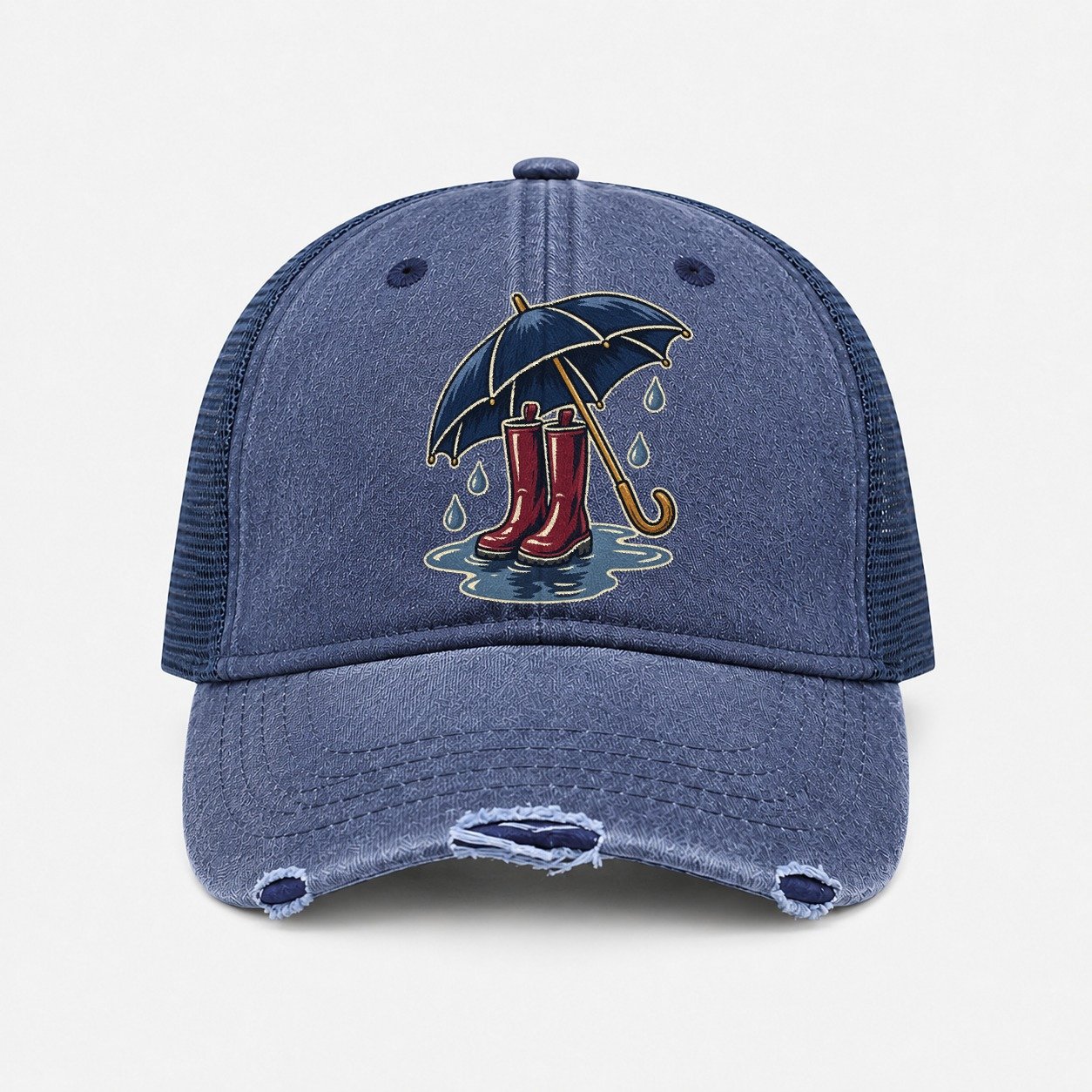 Navy — front view