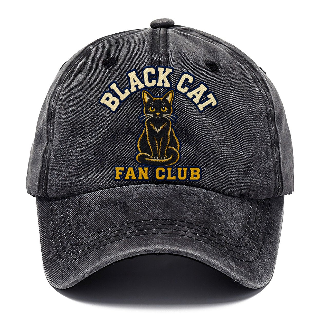 Black Cat Fan Club Classic Cap – Graphite