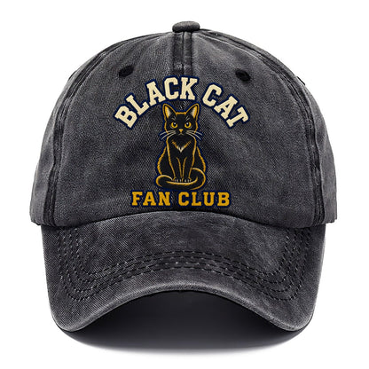 Black Cat Fan Club Classic Cap – Graphite