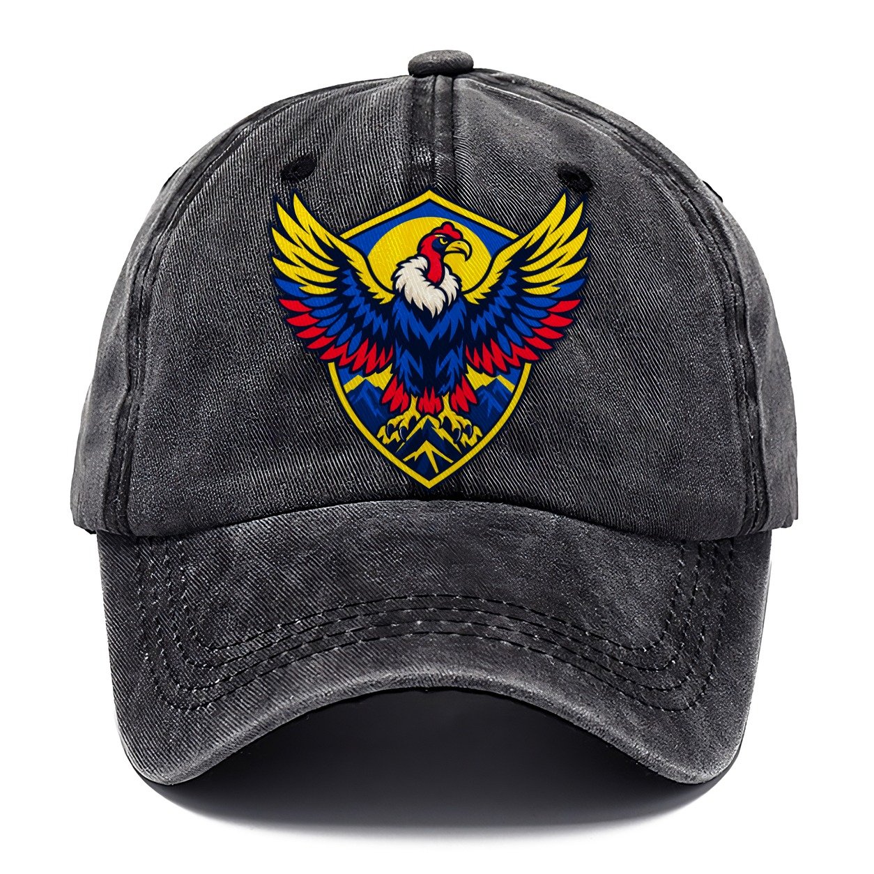 Colombia Minimal Emblem Country Logos Classic Cap – Graphite