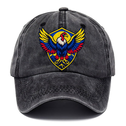Colombia Minimal Emblem Country Logos Classic Cap – Graphite