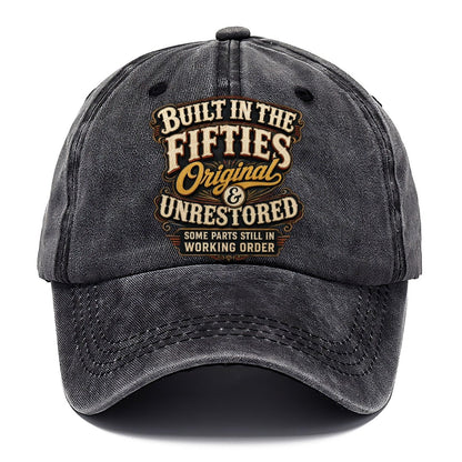Timeless Treasure Lighthearted Hat Young at Heart Illustrative Classic Cap – Graphite