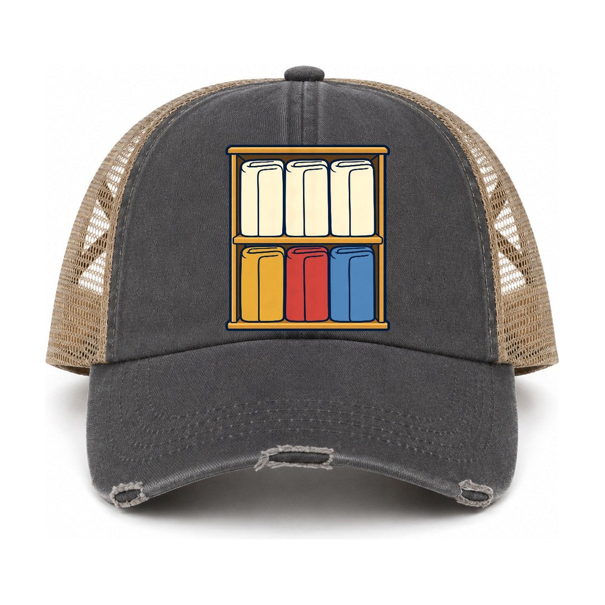 Charcoal-Khaki — front view