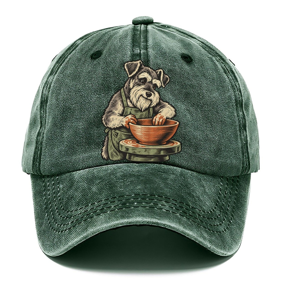 Schnauzer Potter Sundown Familiars Classic Cap – Forest Mist