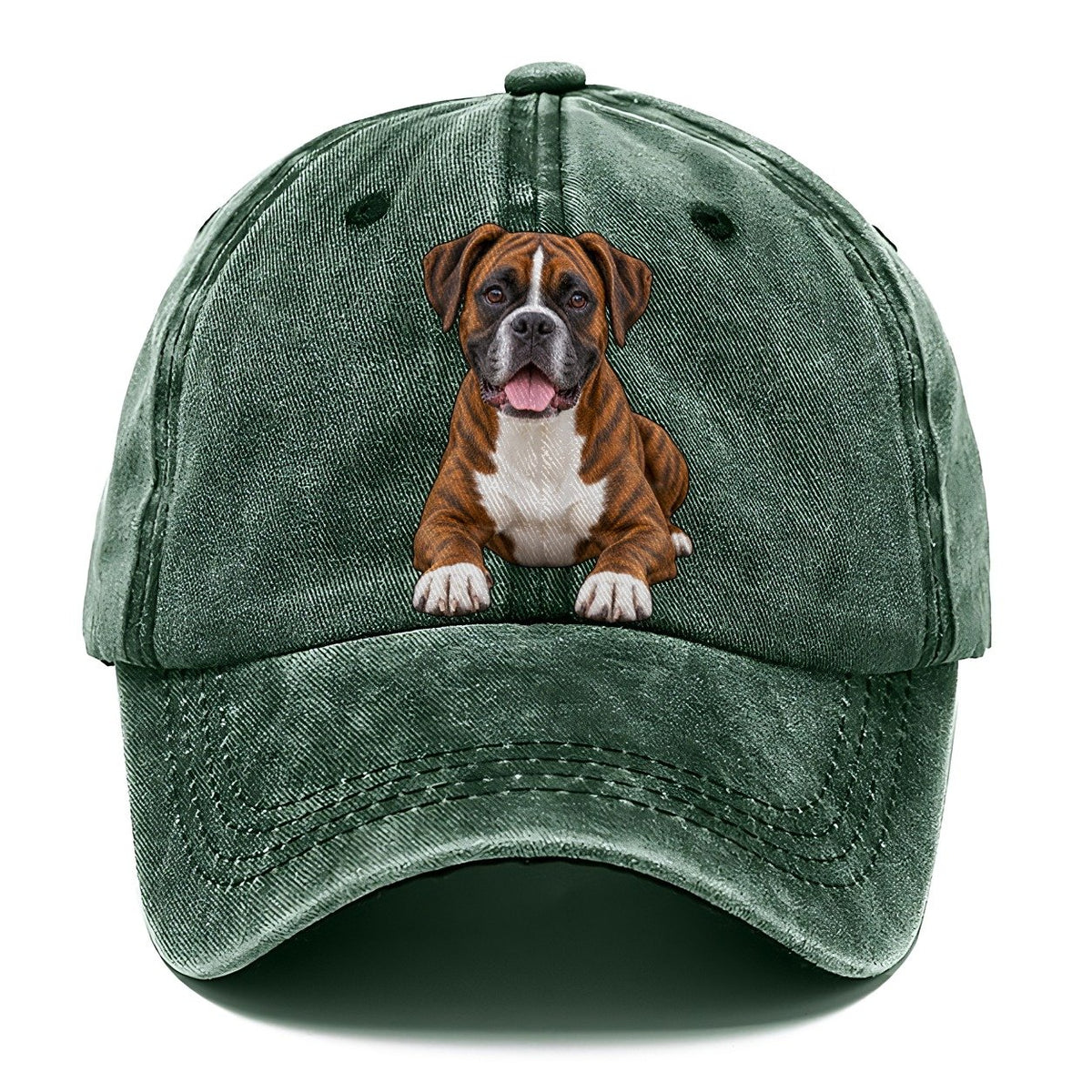 Brindle Boxer Classic Cap – Forest Mist