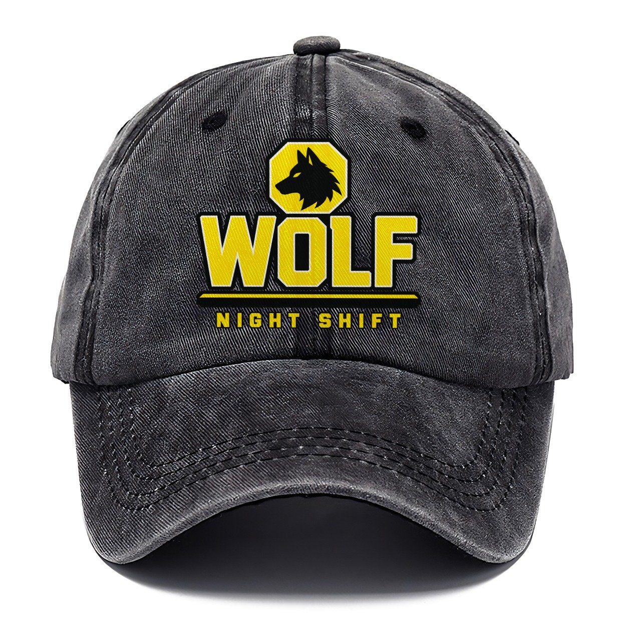 Wolf Night Shift Heavy Duty Classic Cap – Graphite