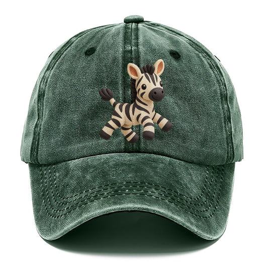 Zebra Foal Hop Classic Cap – Forest Mist