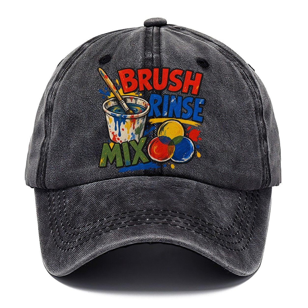 Brush Rinse Mix Clay Color Makers Classic Cap – Graphite