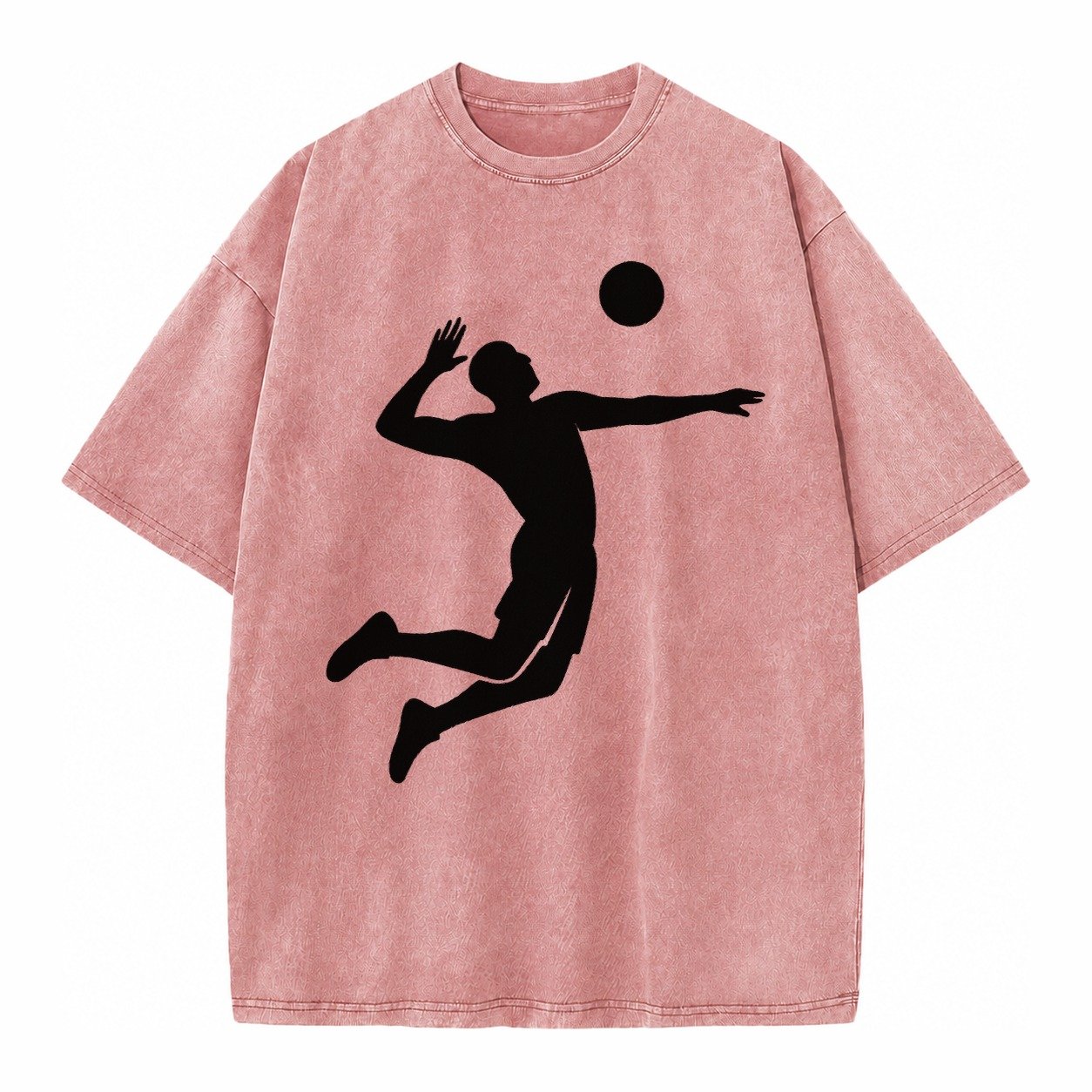 Volleyball Spike Vintage T-shirt – Dusty Rose