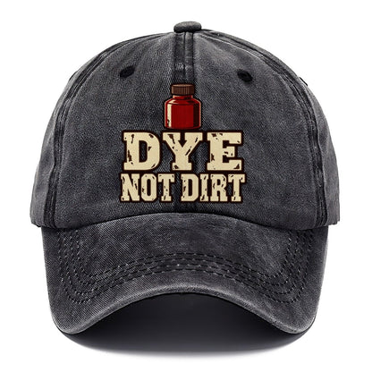 Dye Not Dirt Leathercraft Classic Cap – Graphite