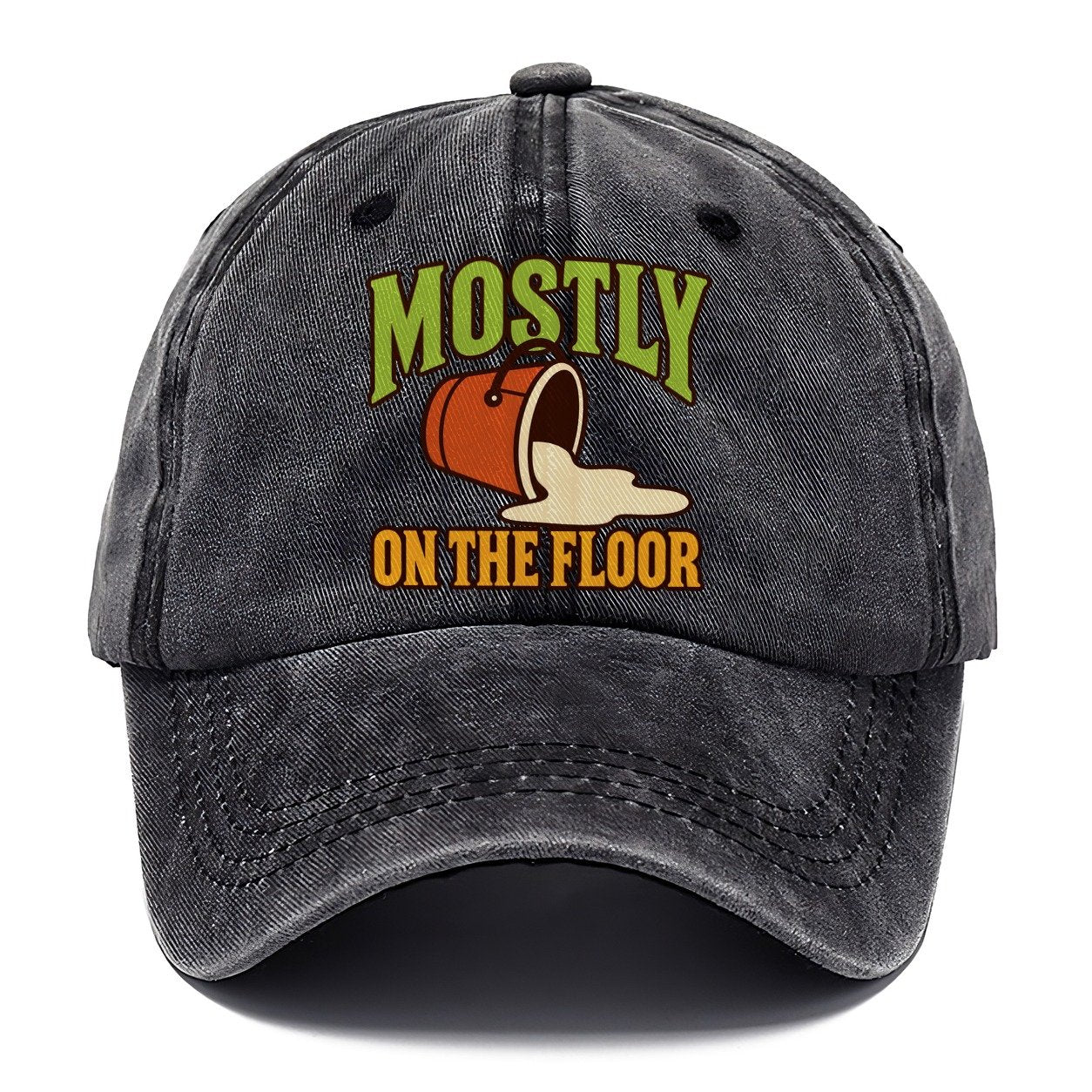 Mostly On The Floor Homebrewing Classic Cap – Graphite