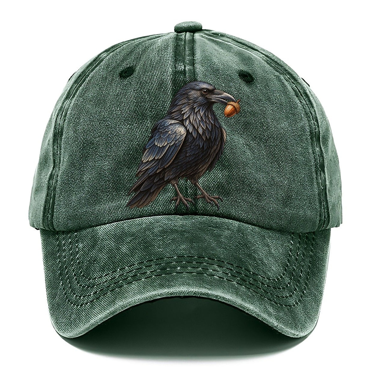 Raven With Acorn Everyday Originals Classic Cap – Forest Mist