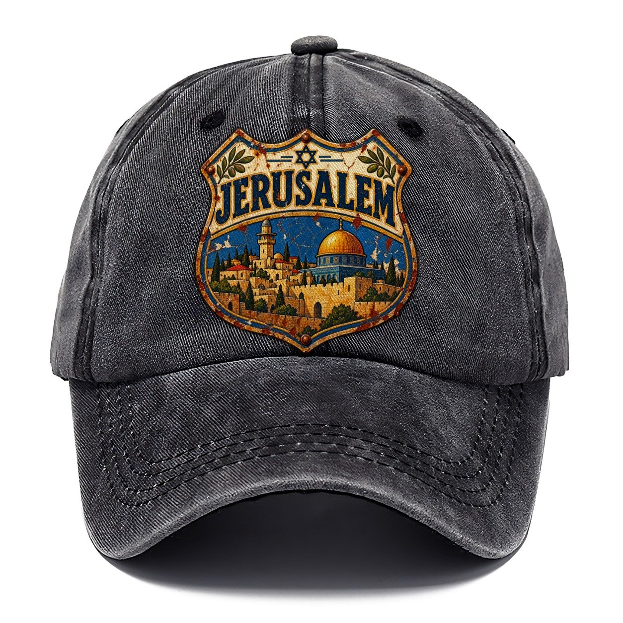 Jerusalem Highway Shield Jerusalem Classic Cap – Graphite