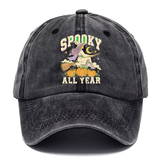 Spooky All Year Witch Classic Cap – Graphite