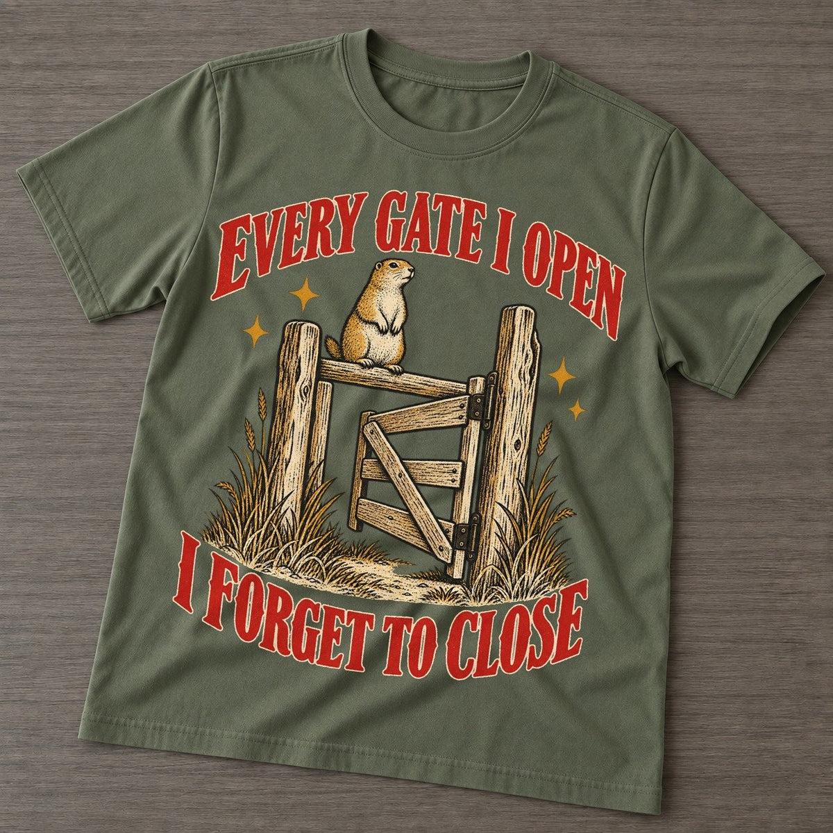 Army Green — front view