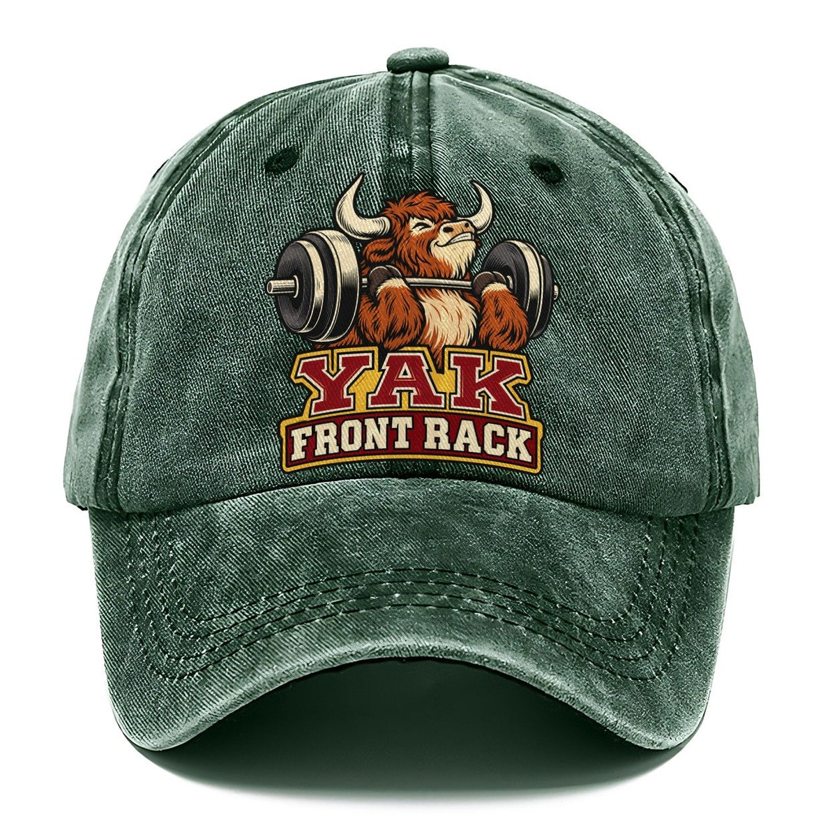 Yak Front Rack Animal Lifters Classic Cap – Forest Mist