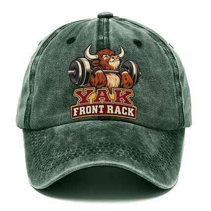Yak Front Rack Animal Lifters Classic Cap – Forest Mist