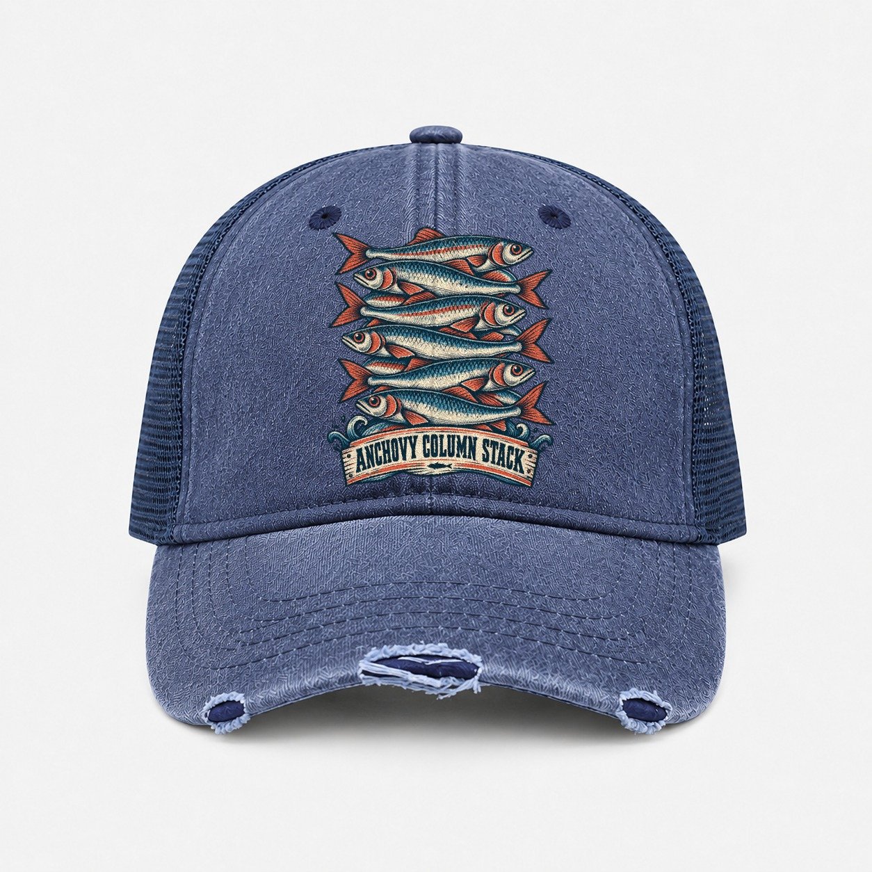 Navy — front view