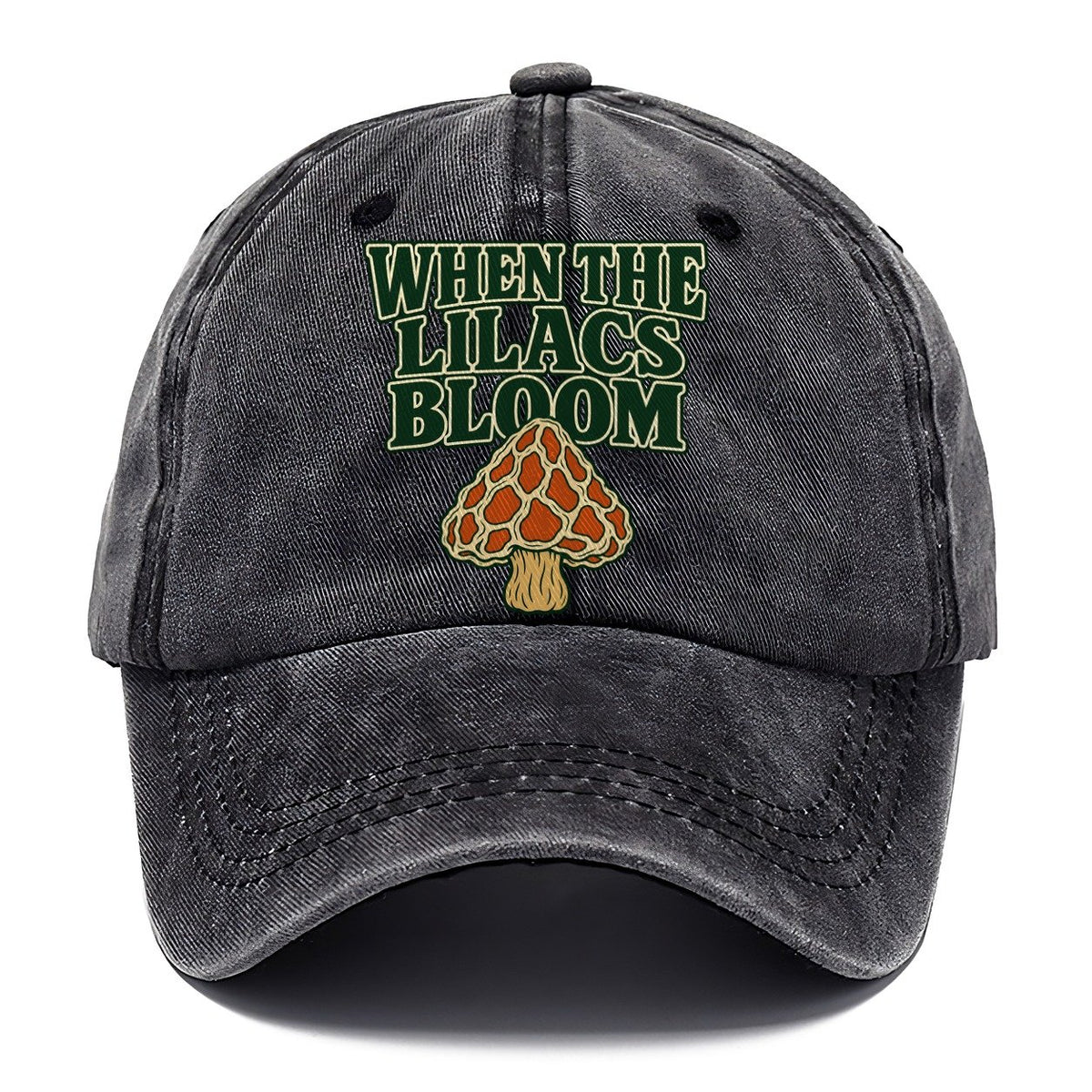 When The Lilacs Bloom Foraging And Mycology Classic Cap – Graphite