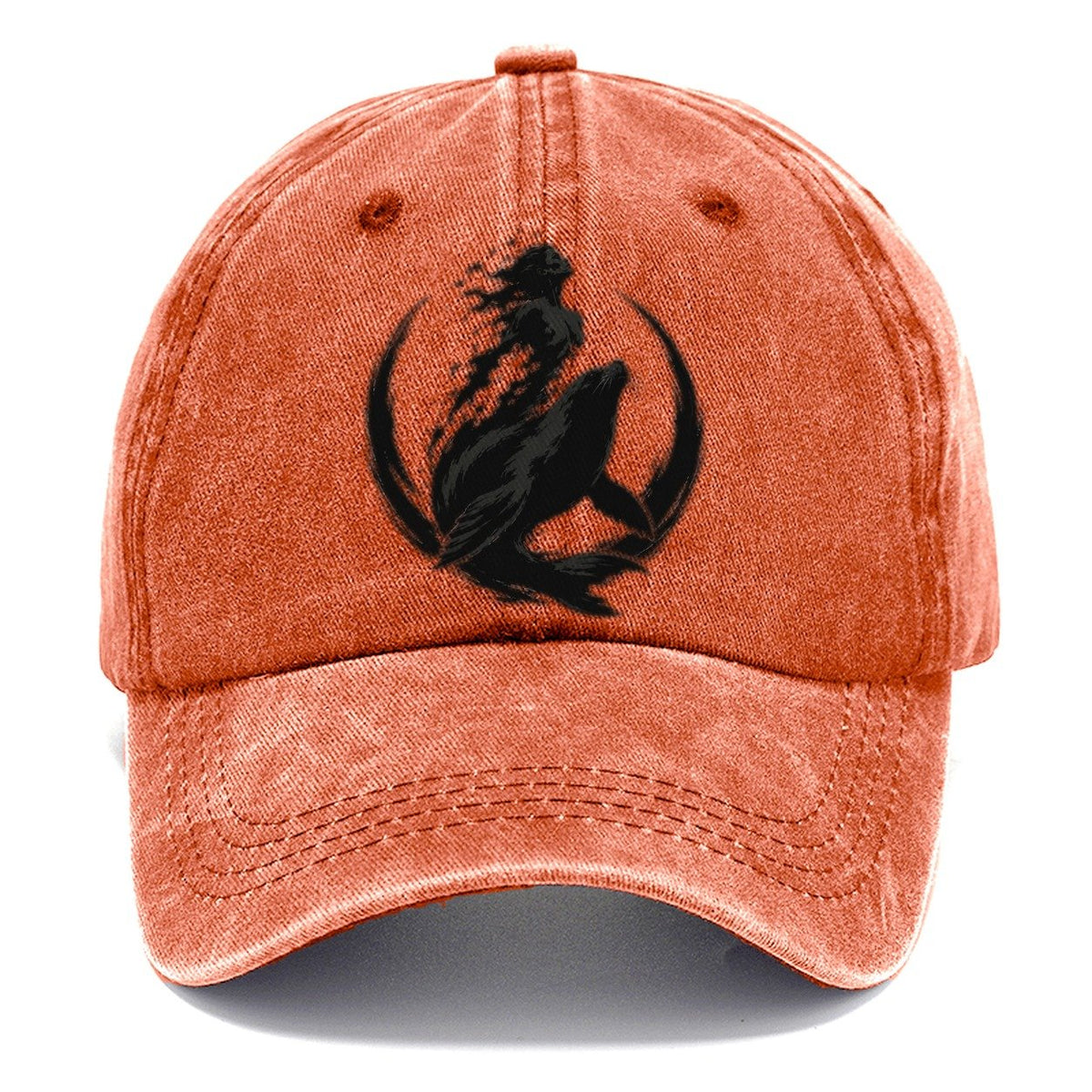 Selkie Dark Markings Classic Cap – Terracotta Clay