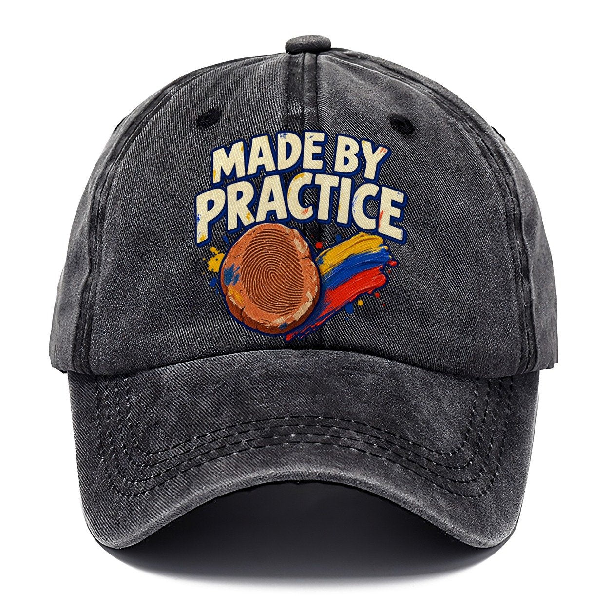 Made By Practice Clay Color Makers Classic Cap – Graphite
