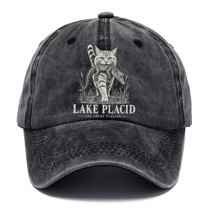 Lake Placid Short Version Cats Classic Cap – Graphite