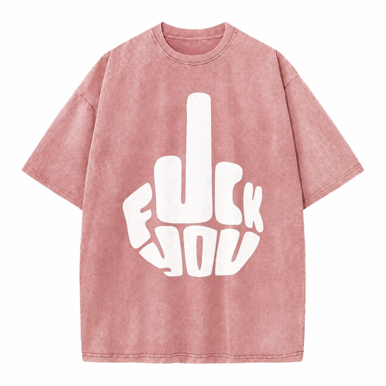 Fuck You Vintage T-shirt – Dusty Rose