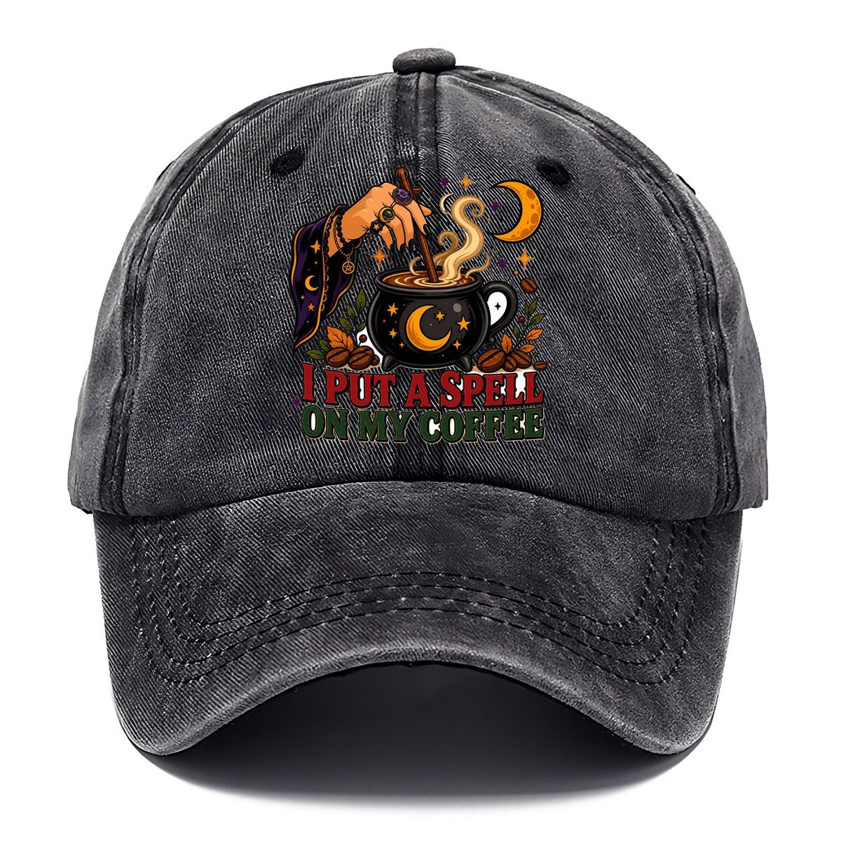 Spell On My Coffee Classic Cap – Graphite