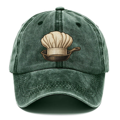 Chef Hat Skillet Fan Favorites Classic Cap – Forest Mist