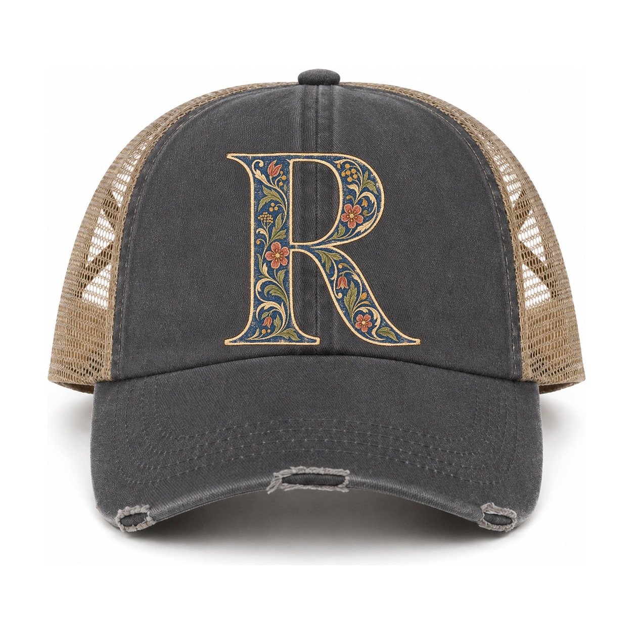 Charcoal-Khaki — front view