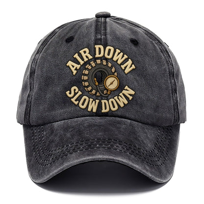 Air Down Slow Down Off Roading And Overlanding Classic Cap – Graphite