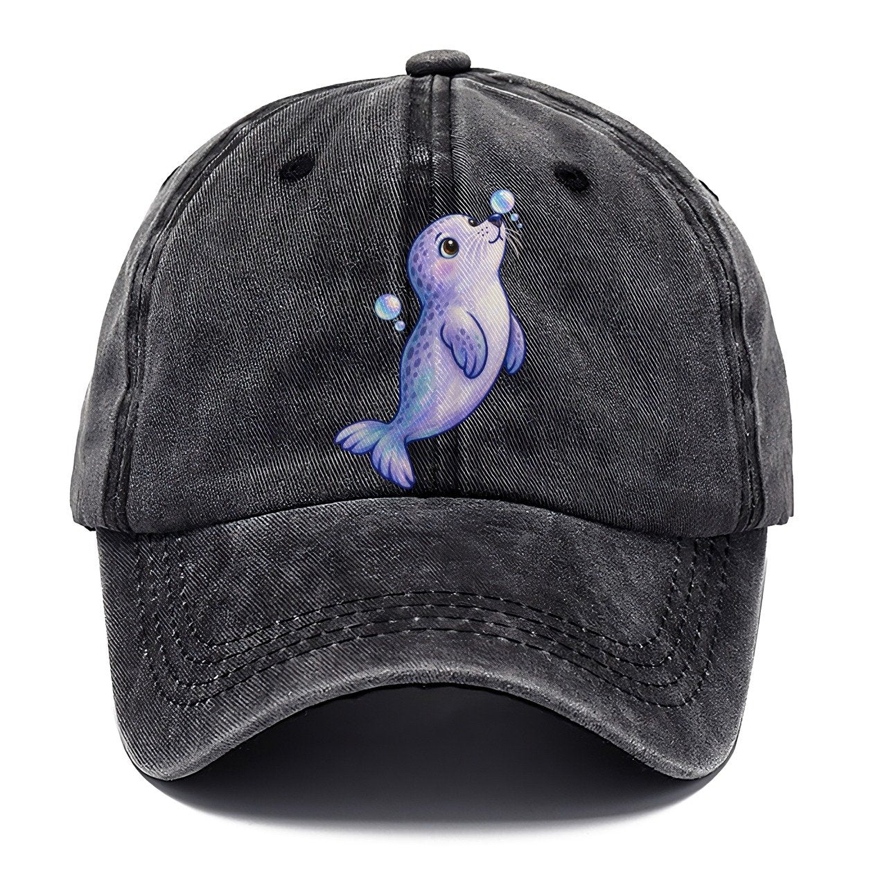 Seal Bubble Snoot Sea Sprite Classic Cap – Graphite