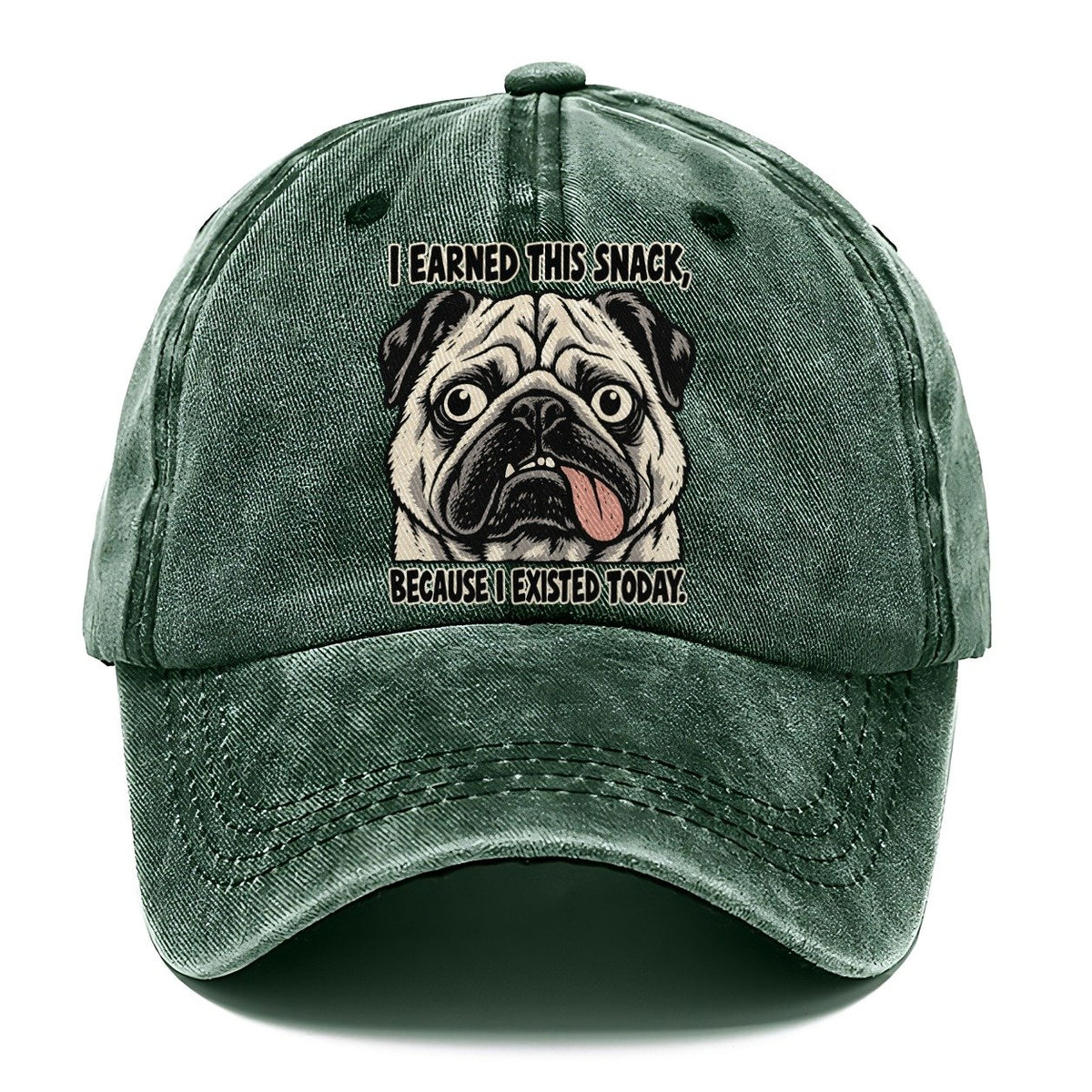I Earned This Snack Feral Logic Classic Cap – Forest Mist
