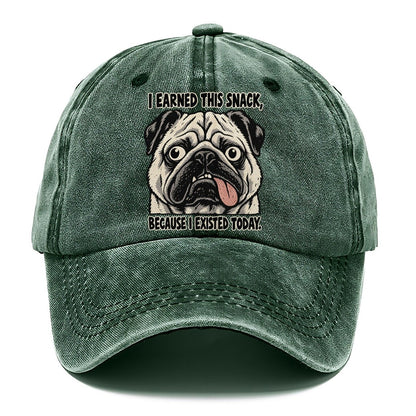 I Earned This Snack Feral Logic Classic Cap – Forest Mist