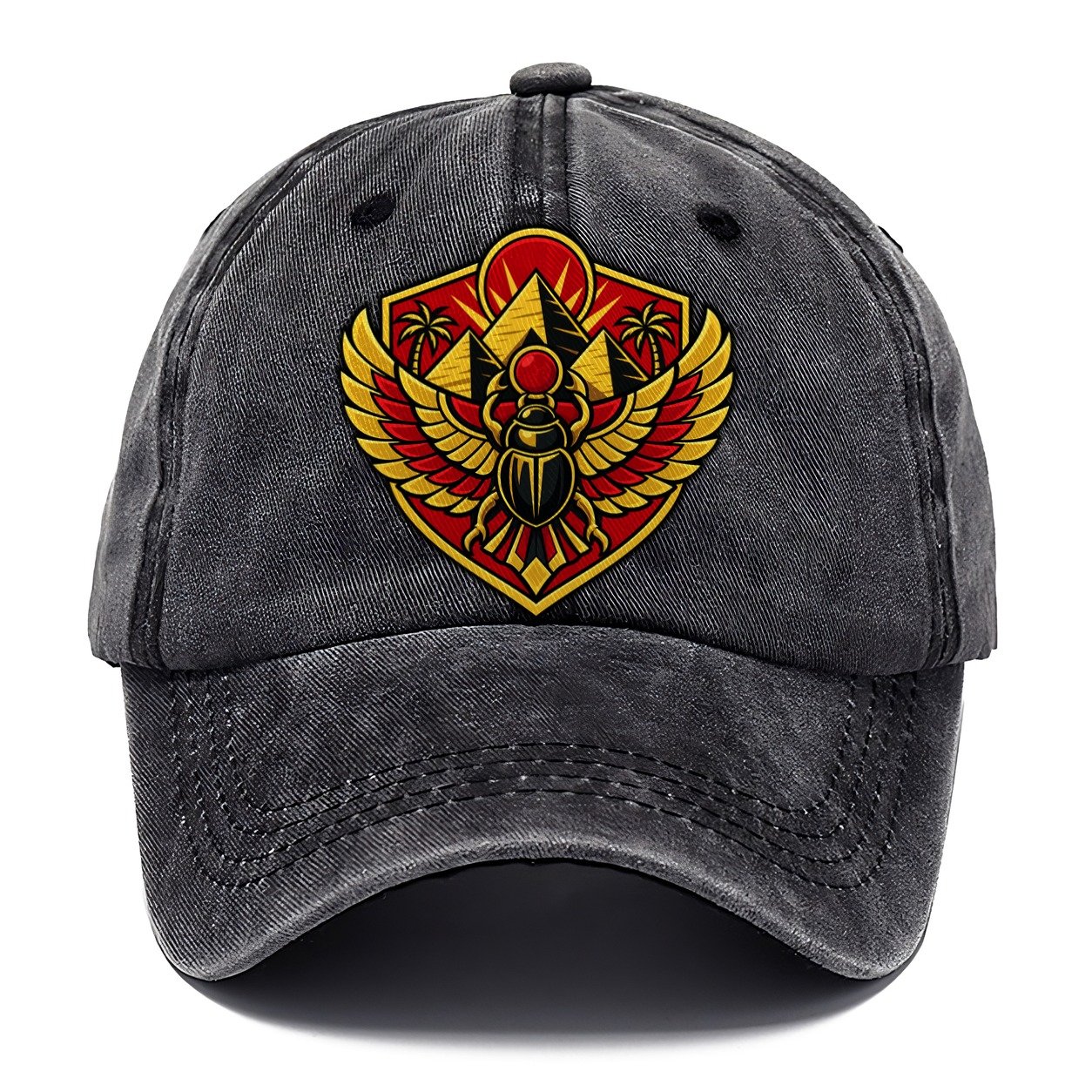 Egypt Minimal Emblem Country Logos Classic Cap – Graphite