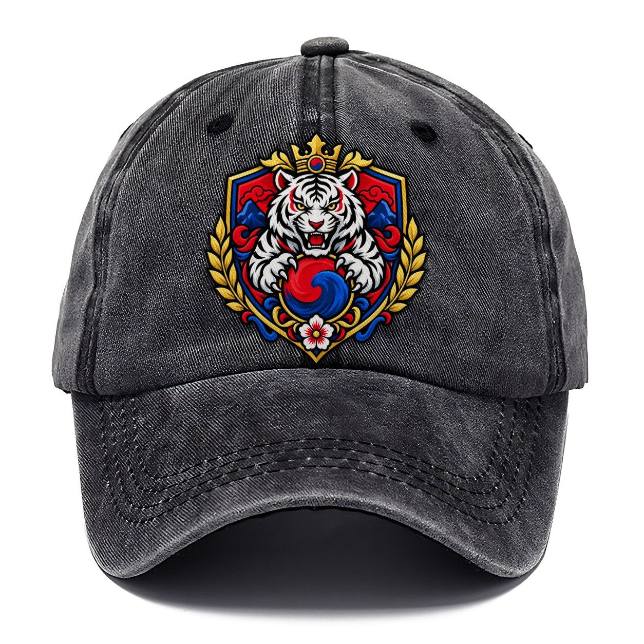 South Korea Heraldic Crest Country Logos Classic Cap – Graphite