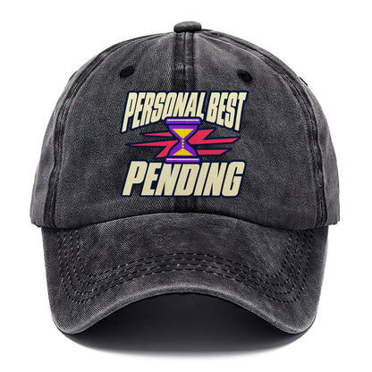 Personal Best Pending 90S Running Clubs Classic Cap – Graphite