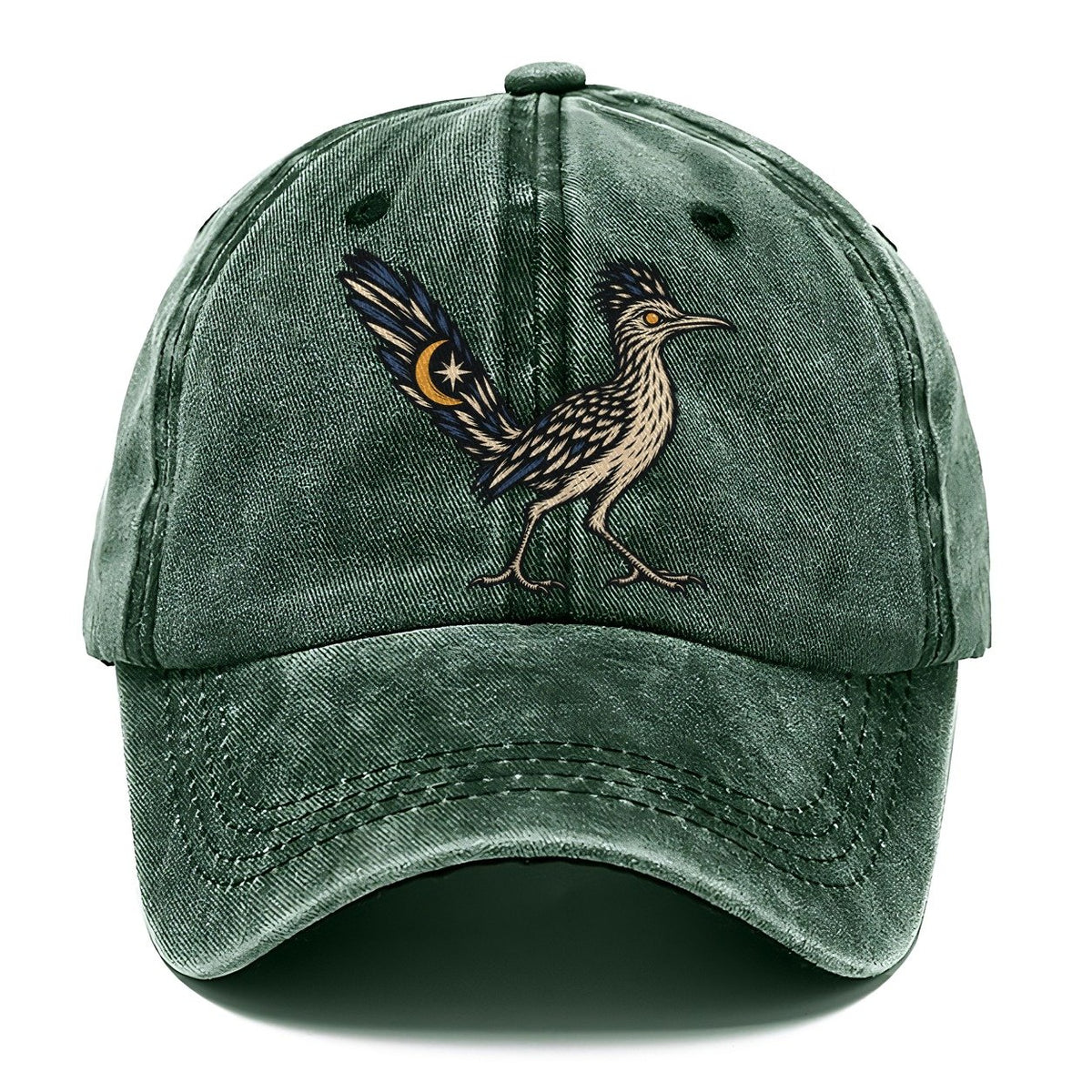 Roadrunner Lantern Eye Sundown Familiars Classic Cap – Forest Mist