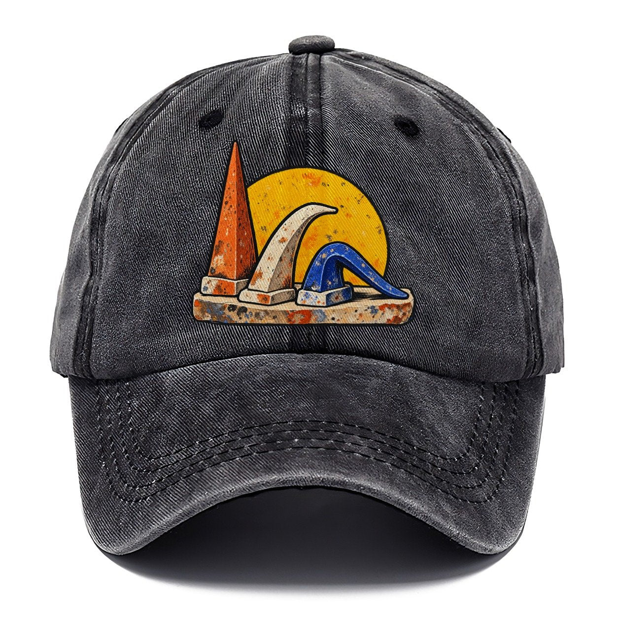 Firing Cone Trio Clay Color Makers Classic Cap – Graphite