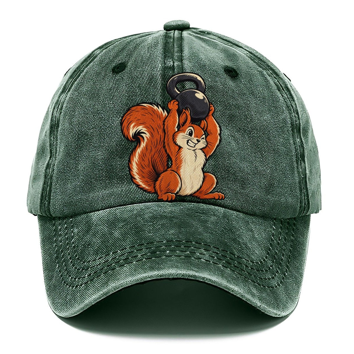 Squirrel Nut Press Animal Lifters Classic Cap – Forest Mist