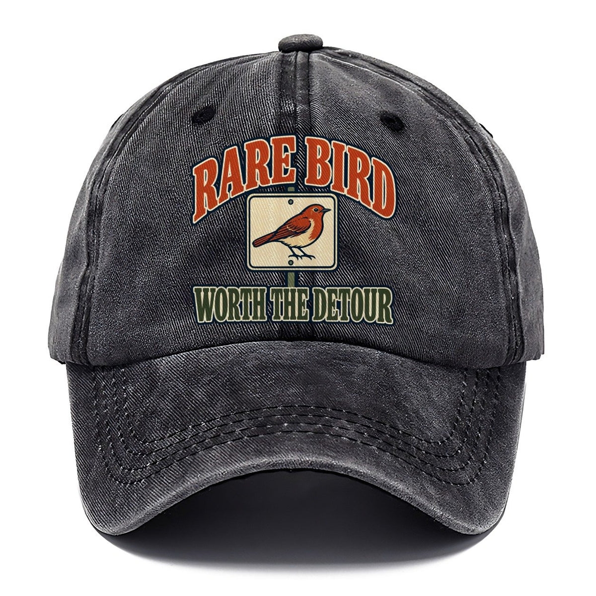 Rare Bird Worth The Detour Birdwatching Classic Cap – Graphite
