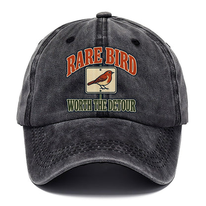 Rare Bird Worth The Detour Birdwatching Classic Cap – Graphite
