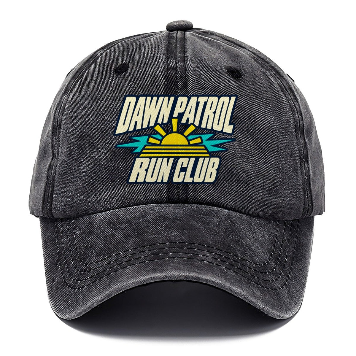 Dawn Patrol Run Club 90S Running Clubs Classic Cap – Graphite